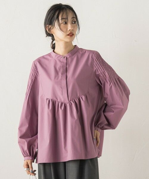 Droite lautreamont / ドロワットロートレアモン シャツ・ブラウス | TCタイプライターブラウス≪洗濯機で洗える≫ | 詳細23