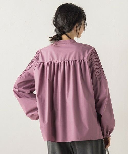 Droite lautreamont / ドロワットロートレアモン シャツ・ブラウス | TCタイプライターブラウス≪洗濯機で洗える≫ | 詳細24