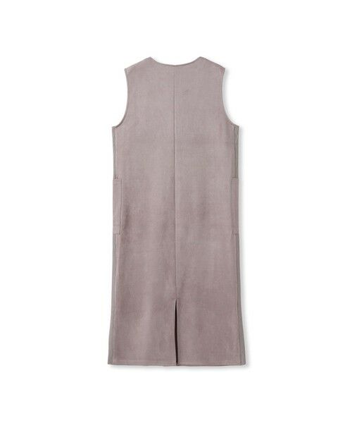 Droite lautreamont / ドロワットロートレアモン ロング・マキシ丈ワンピース | マシュマロスウェードワンピース≪手洗い可能≫ | 詳細5