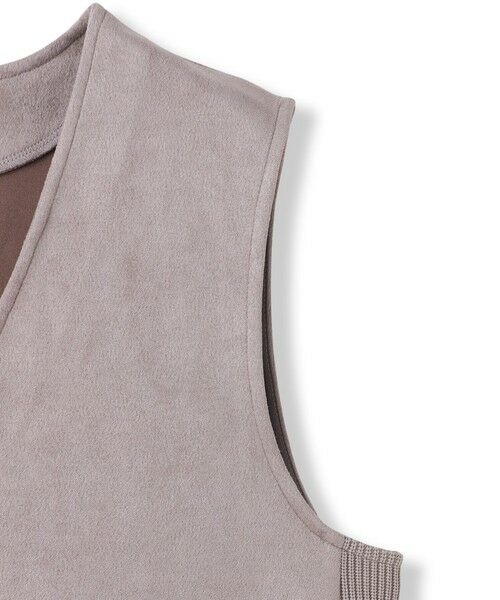 Droite lautreamont / ドロワットロートレアモン ロング・マキシ丈ワンピース | マシュマロスウェードワンピース≪手洗い可能≫ | 詳細7