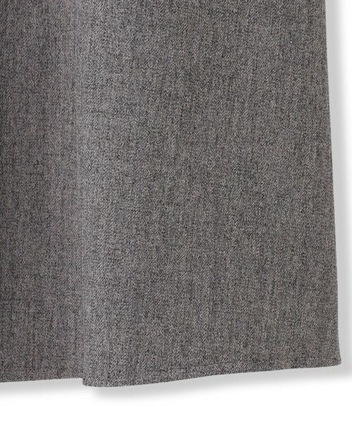 Droite lautreamont / ドロワットロートレアモン ロング・マキシ丈ワンピース | ミックスツイード×レザーライクジャンスカ≪洗濯機で洗える≫ | 詳細12