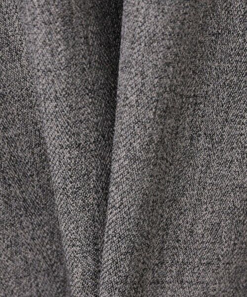 Droite lautreamont / ドロワットロートレアモン ロング・マキシ丈ワンピース | ミックスツイード×レザーライクジャンスカ≪洗濯機で洗える≫ | 詳細13