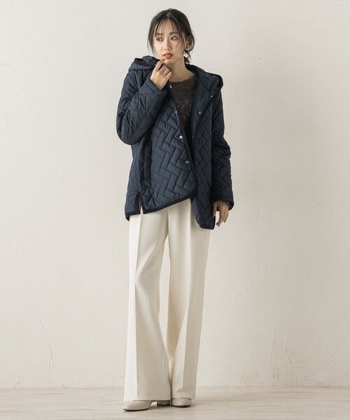 Droite lautreamont / ドロワットロートレアモン ダッフルコート | 【WEB限定】ポリエステルタフタキルトコート | 詳細2