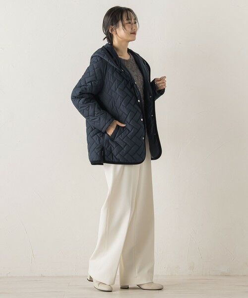 Droite lautreamont / ドロワットロートレアモン ダッフルコート | 【WEB限定】ポリエステルタフタキルトコート | 詳細5