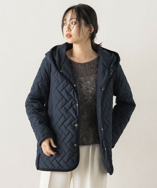 Droite lautreamont / ドロワットロートレアモン ダッフルコート | 【WEB限定】ポリエステルタフタキルトコート | 詳細7