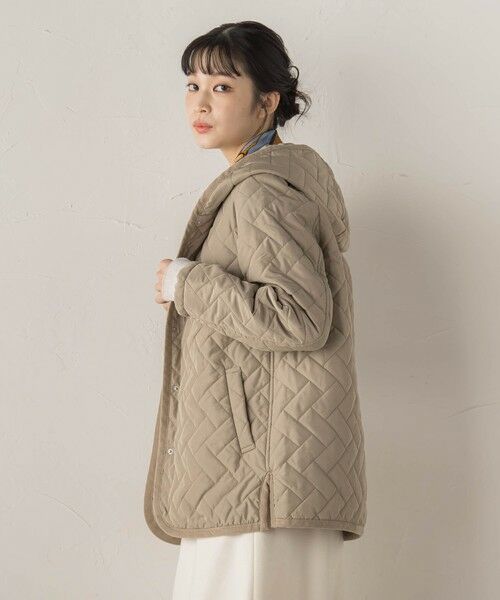 Droite lautreamont / ドロワットロートレアモン ダッフルコート | 【WEB限定】ポリエステルタフタキルトコート | 詳細14