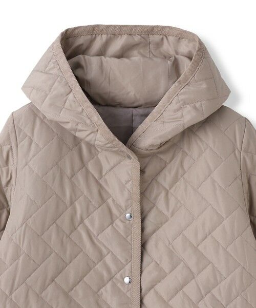 Droite lautreamont / ドロワットロートレアモン ダッフルコート | 【WEB限定】ポリエステルタフタキルトコート | 詳細18