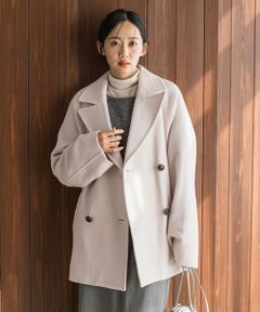 Droite lautreamont / ドロワットロートレアモン ダッフルコート | Pecolamb2WAYコート