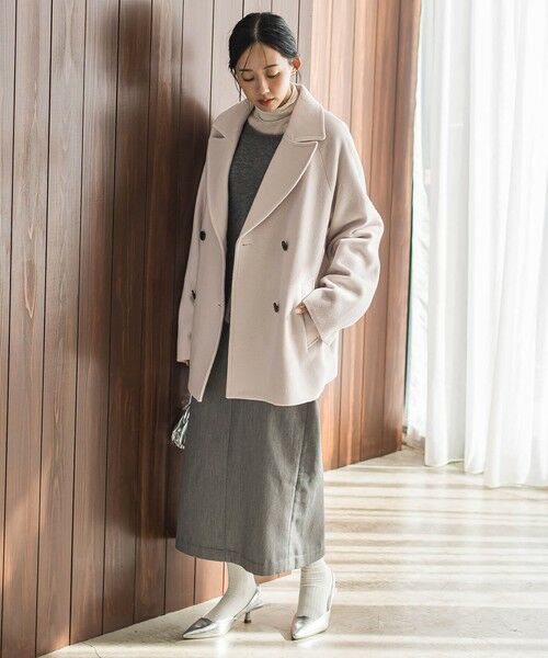 Droite lautreamont / ドロワットロートレアモン ダッフルコート | Pecolamb2WAYコート | 詳細1