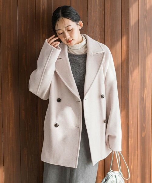 Droite lautreamont / ドロワットロートレアモン ダッフルコート | Pecolamb2WAYコート | 詳細6