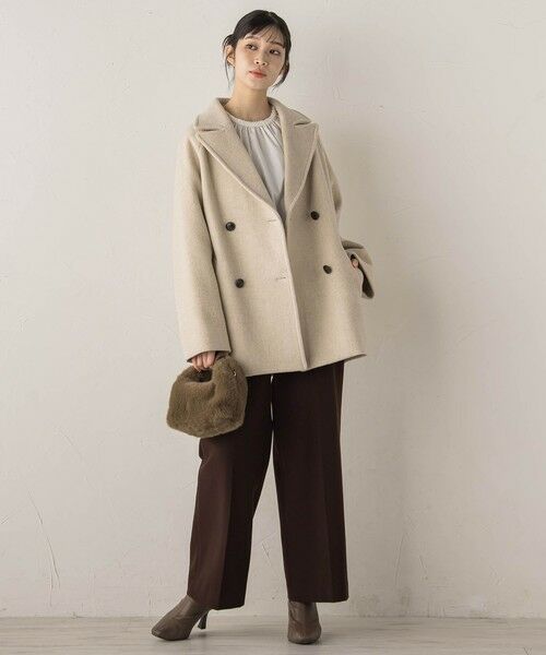 Droite lautreamont / ドロワットロートレアモン ダッフルコート | Pecolamb2WAYコート | 詳細8