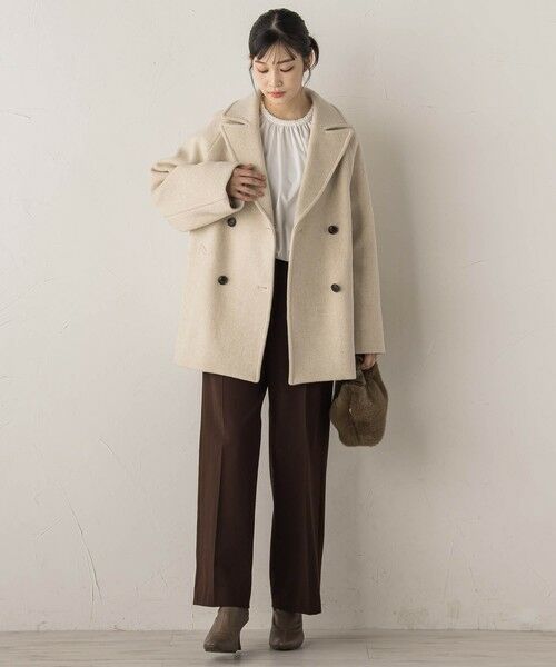 Droite lautreamont / ドロワットロートレアモン ダッフルコート | Pecolamb2WAYコート | 詳細9