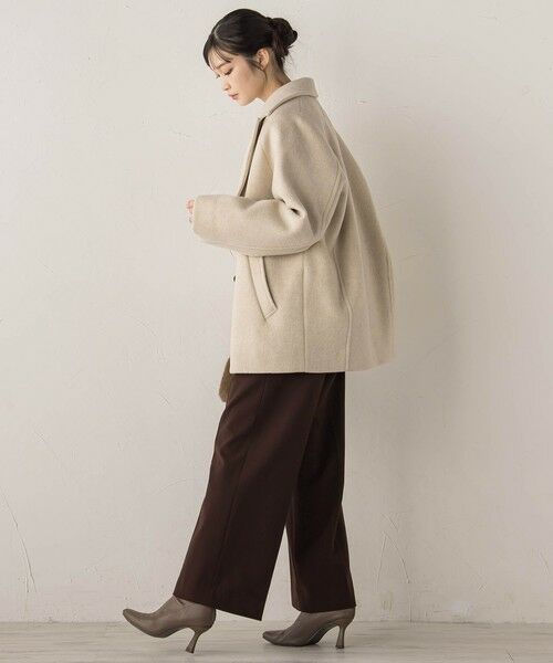 Droite lautreamont / ドロワットロートレアモン ダッフルコート | Pecolamb2WAYコート | 詳細10