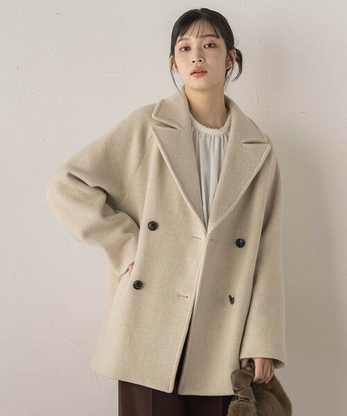 Droite lautreamont / ドロワットロートレアモン ダッフルコート | Pecolamb2WAYコート | 詳細14