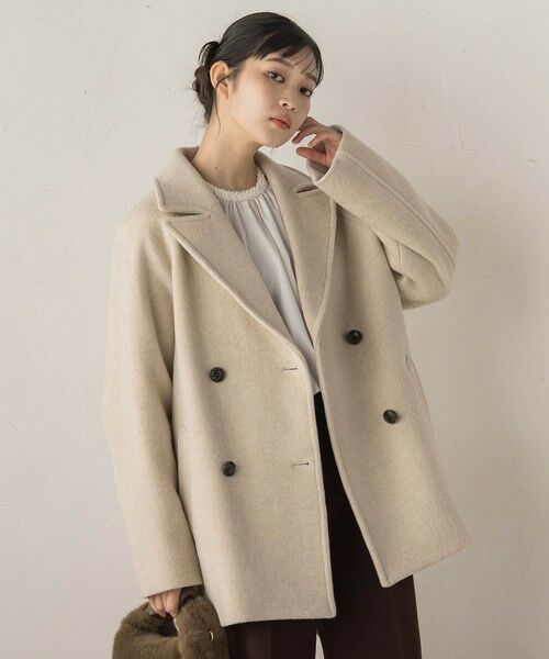 Droite lautreamont / ドロワットロートレアモン ダッフルコート | Pecolamb2WAYコート | 詳細15