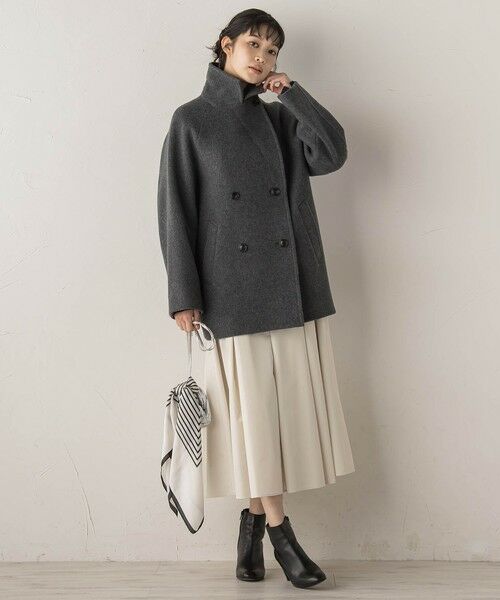 Droite lautreamont / ドロワットロートレアモン ダッフルコート | Pecolamb2WAYコート | 詳細21