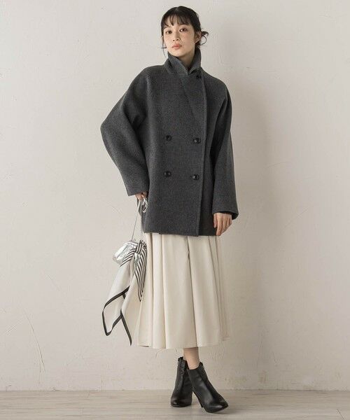 Droite lautreamont / ドロワットロートレアモン ダッフルコート | Pecolamb2WAYコート | 詳細22