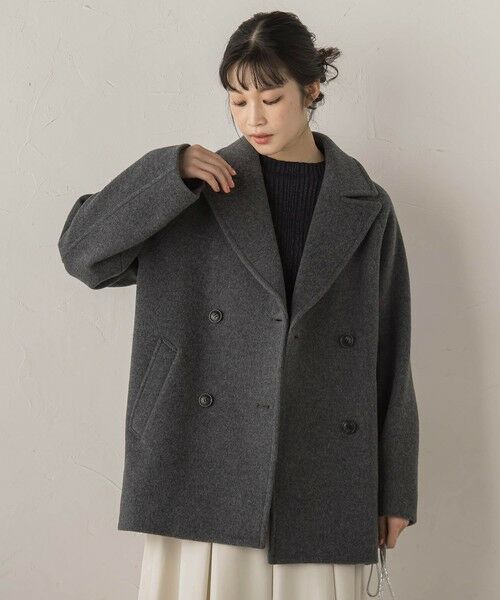 Droite lautreamont / ドロワットロートレアモン ダッフルコート | Pecolamb2WAYコート | 詳細23