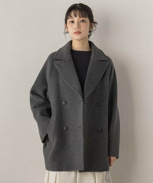 Droite lautreamont / ドロワットロートレアモン ダッフルコート | Pecolamb2WAYコート | 詳細24