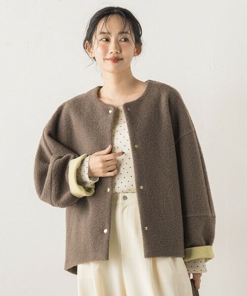 Droite lautreamont / ドロワットロートレアモン テーラードジャケット | イタリアンエアリーボンディングジャケット | 詳細4