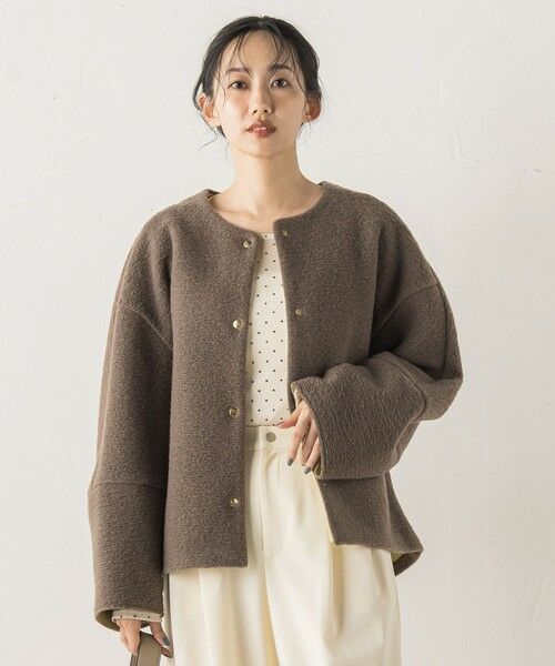 Droite lautreamont / ドロワットロートレアモン テーラードジャケット | イタリアンエアリーボンディングジャケット | 詳細9