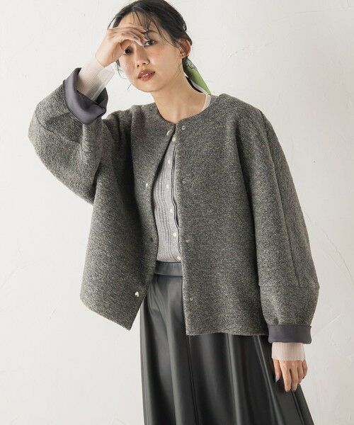 Droite lautreamont / ドロワットロートレアモン テーラードジャケット | イタリアンエアリーボンディングジャケット | 詳細21