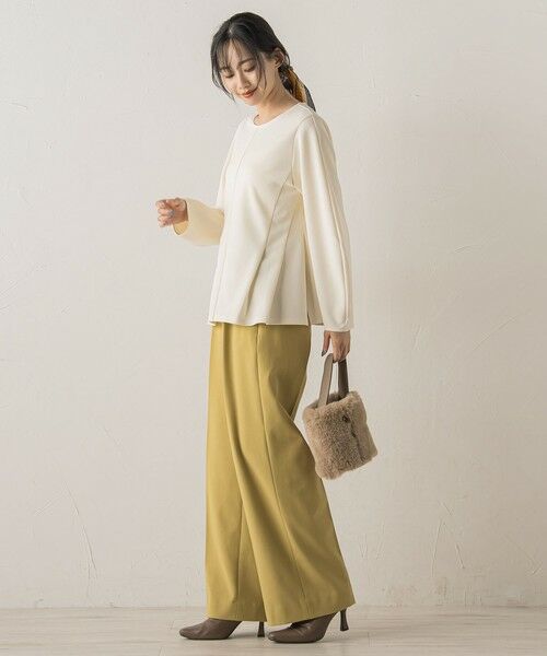 Droite lautreamont / ドロワットロートレアモン カットソー | サンディカットジョーゼット≪手洗い可能≫ | 詳細2