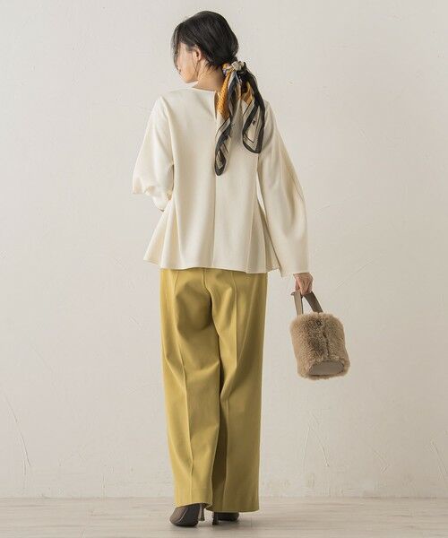 Droite lautreamont / ドロワットロートレアモン カットソー | サンディカットジョーゼット≪手洗い可能≫ | 詳細3