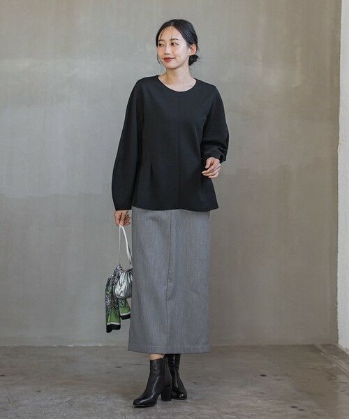 Droite lautreamont / ドロワットロートレアモン カットソー | サンディカットジョーゼット≪手洗い可能≫ | 詳細9