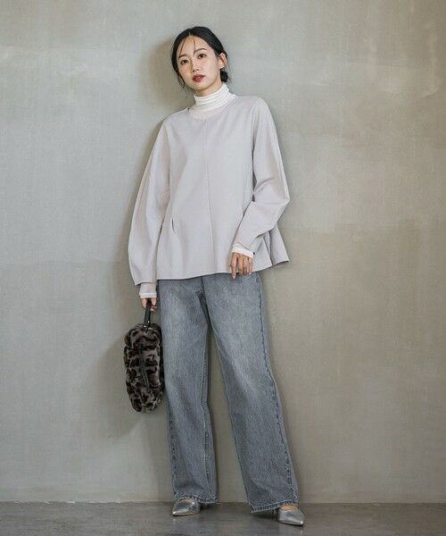 Droite lautreamont / ドロワットロートレアモン カットソー | サンディカットジョーゼット≪手洗い可能≫ | 詳細14