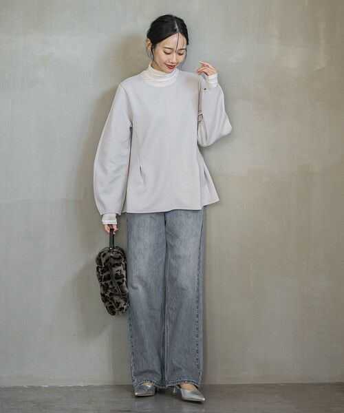 Droite lautreamont / ドロワットロートレアモン カットソー | サンディカットジョーゼット≪手洗い可能≫ | 詳細16