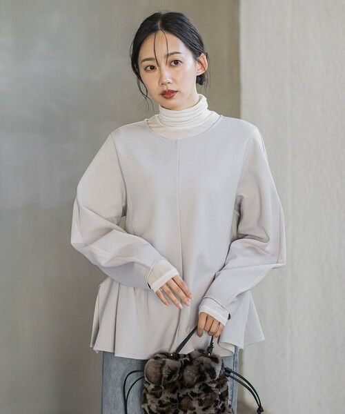 Droite lautreamont / ドロワットロートレアモン カットソー | サンディカットジョーゼット≪手洗い可能≫ | 詳細18