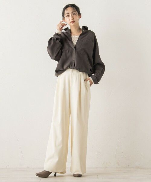 Droite lautreamont / ドロワットロートレアモン カットソー | ラメフロッキードットプルオーバー≪手洗い可能≫ | 詳細8