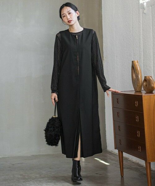 Droite lautreamont / ドロワットロートレアモン カットソー | ラメフロッキードットプルオーバー≪手洗い可能≫ | 詳細11