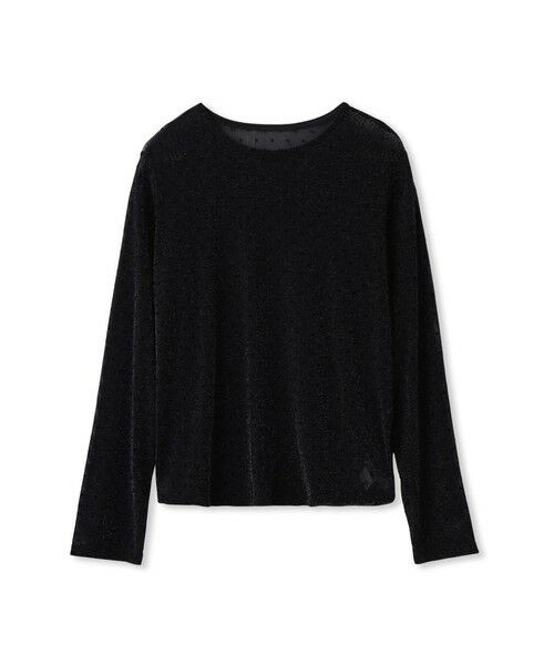 Droite lautreamont / ドロワットロートレアモン カットソー | ラメフロッキードットプルオーバー≪手洗い可能≫ | 詳細20