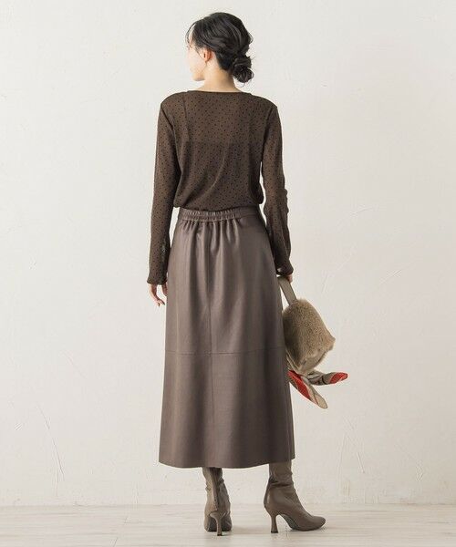 Droite lautreamont / ドロワットロートレアモン カットソー | ラメフロッキードットプルオーバー≪手洗い可能≫ | 詳細25