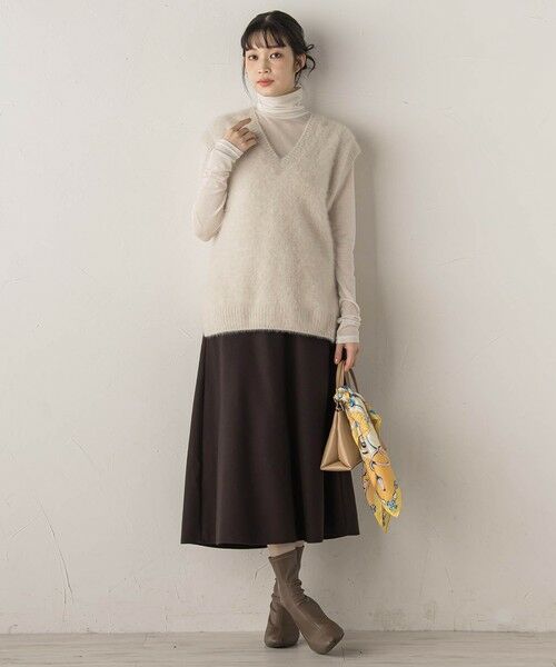 Droite lautreamont / ドロワットロートレアモン カットソー | カシミヤシルクシアーラメカットソー≪手洗い可能≫ | 詳細7