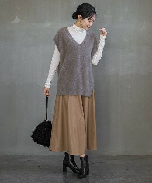 Droite lautreamont / ドロワットロートレアモン カットソー | カシミヤシルクシアーラメカットソー≪手洗い可能≫ | 詳細8