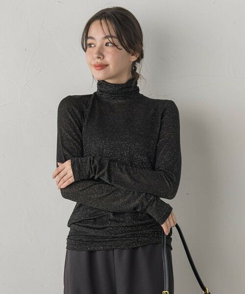 Droite lautreamont / ドロワットロートレアモン カットソー | カシミヤシルクシアーラメカットソー≪手洗い可能≫ | 詳細18