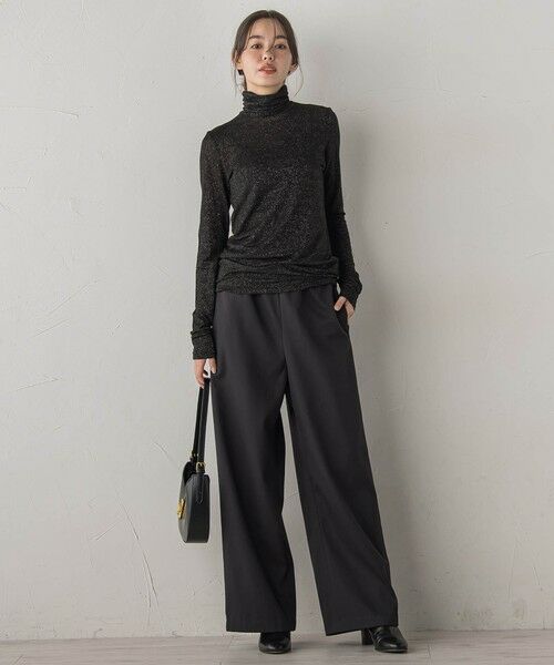 Droite lautreamont / ドロワットロートレアモン カットソー | カシミヤシルクシアーラメカットソー≪手洗い可能≫ | 詳細21