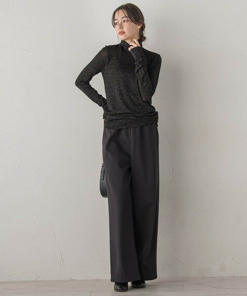 Droite lautreamont / ドロワットロートレアモン カットソー | カシミヤシルクシアーラメカットソー≪手洗い可能≫ | 詳細22