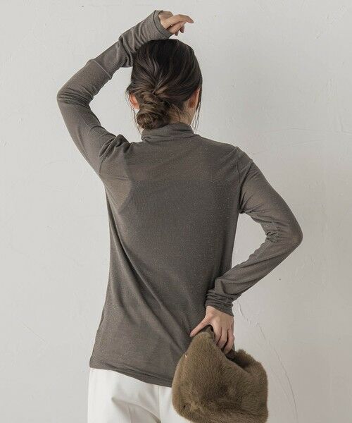 Droite lautreamont / ドロワットロートレアモン カットソー | カシミヤシルクシアーラメカットソー≪手洗い可能≫ | 詳細29