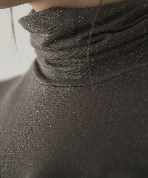 Droite lautreamont / ドロワットロートレアモン カットソー | カシミヤシルクシアーラメカットソー≪手洗い可能≫ | 詳細30