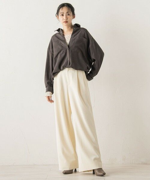 Droite lautreamont / ドロワットロートレアモン その他パンツ | ラナミスト2WAYパンツ≪洗濯機で洗える≫ | 詳細12