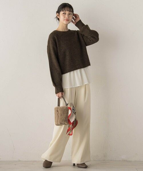 Droite lautreamont / ドロワットロートレアモン その他パンツ | ラナミスト2WAYパンツ≪洗濯機で洗える≫ | 詳細17