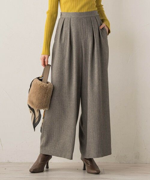 Droite lautreamont / ドロワットロートレアモン その他パンツ | ツィードタックスカパン≪洗濯機で洗える≫ | 詳細24