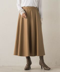 Droite lautreamont / ドロワットロートレアモン ミニ・ひざ丈スカート | レザーライクスカート≪洗濯機で洗える≫