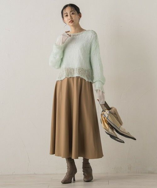 Droite lautreamont / ドロワットロートレアモン ミニ・ひざ丈スカート | レザーライクスカート≪洗濯機で洗える≫ | 詳細18