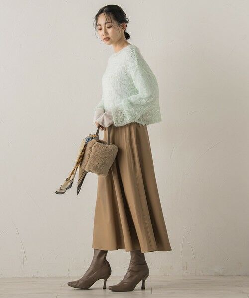 Droite lautreamont / ドロワットロートレアモン ミニ・ひざ丈スカート | レザーライクスカート≪洗濯機で洗える≫ | 詳細19