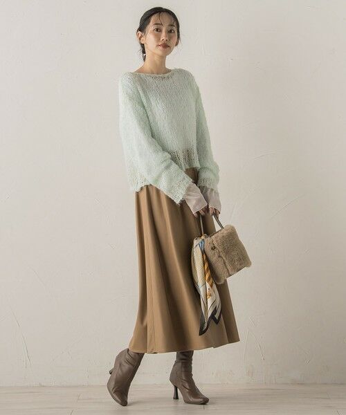 Droite lautreamont / ドロワットロートレアモン ミニ・ひざ丈スカート | レザーライクスカート≪洗濯機で洗える≫ | 詳細21